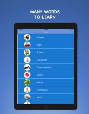 English Vocabulary Beginners android App screenshot 5